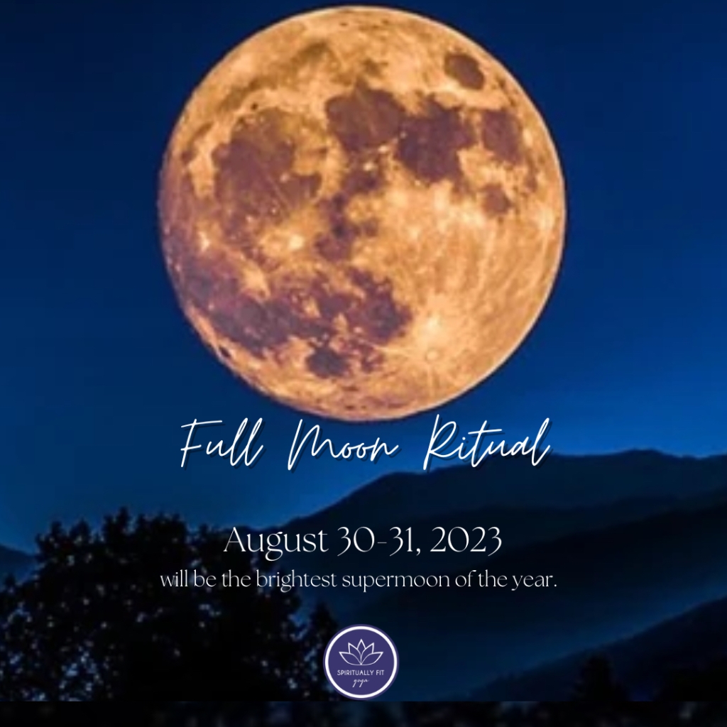 Twice in a Blue Moon – August Full Moon Release & Let Go Ritual
